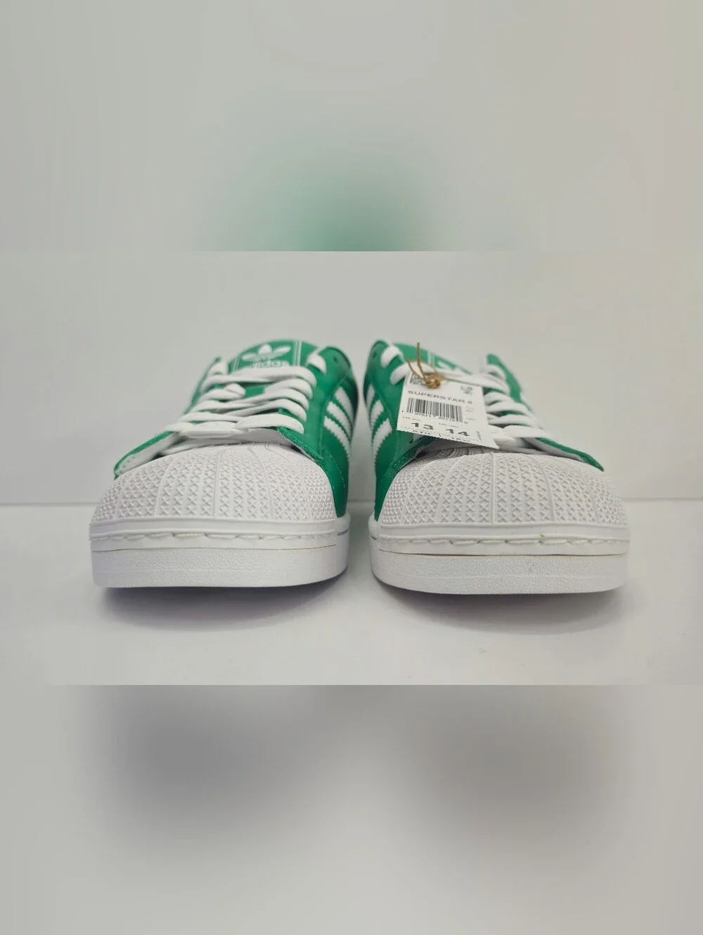 Adidas Originals Superstar II Court Green White Black Men's Size 13 NIB JI3076